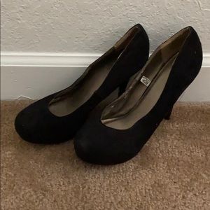 Black heels